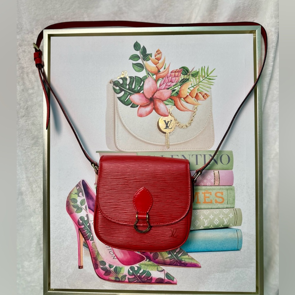 Authentic Louis Vuitton Epi St. Cloud PM Crossbody